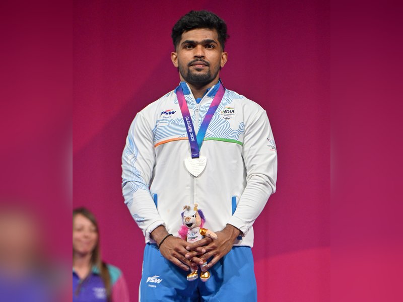 TN CM Vijay announces Rs 30 lakh reward for CWG 2026 silver medalist weightlifter Raja Muthupandi