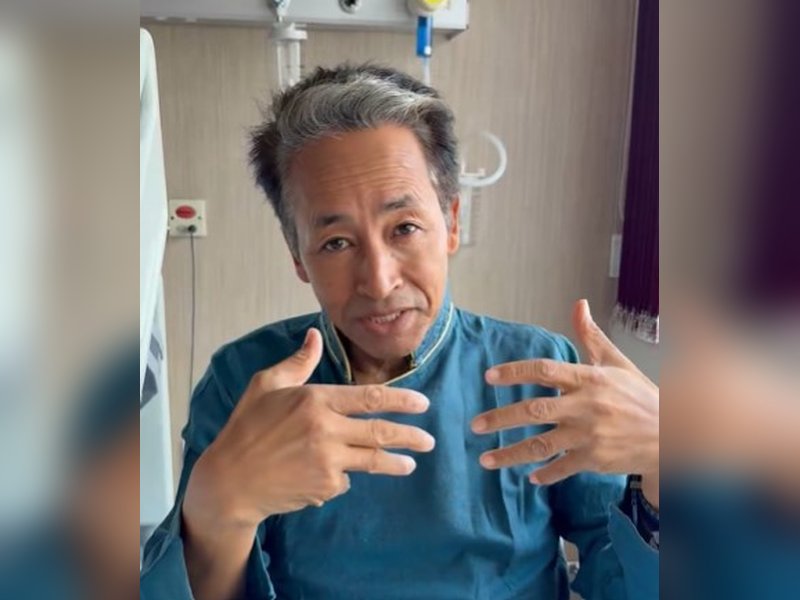 Sonam Wangchuk discharged from hospital, says he will pay tribute to Mahatma Gandhi at Rajghat before returning to Ladakh