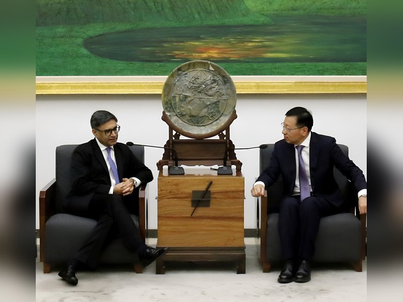 India and China discuss ways to enhance bilateral exchanges at political, people-to-people levels