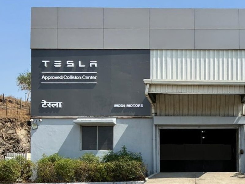 Tesla opens first approved body shop in India, launches Model Y test drives