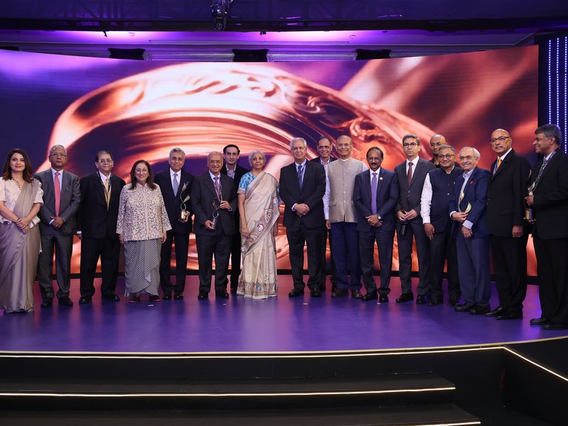 FM Sitharaman honours top India Inc leaders at 'NDTV Profit Business Leadership Awards 2026'