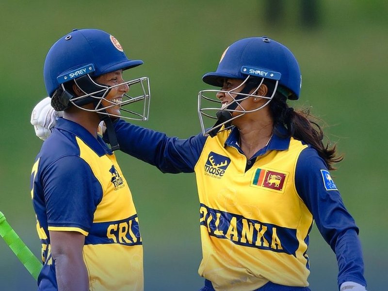 Chamari Athapaththu and Harshitha Samarawickrama shine as Sri Lanka beat Pakistan by eight wickets to seal ODI series 2-1 in Hambantota, Sri Lanka, on Tuesday. Photo credit: SLC