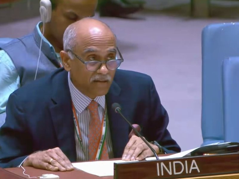 India reaffirms strong support for Palestine, backs two-state solution at UNSC