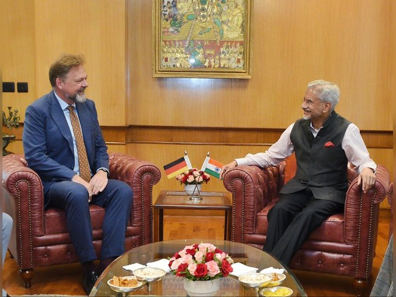 EAM Jaishankar meets German envoy Philipp Ackermann, lauds role in deepening strategic ties