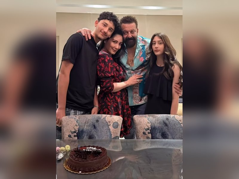 Maanayata Dutt shares heartfelt moments from Sanjay Dutt’s birthday celebration, writes ‘You are my greatest blessing’