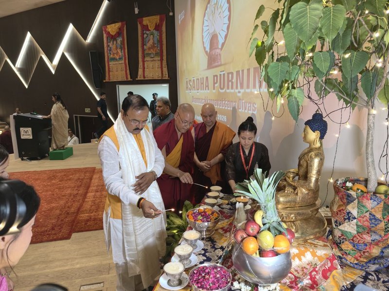Asadha Purṇima celebrated as Dhammacakkappavattana Divas at Sarnath