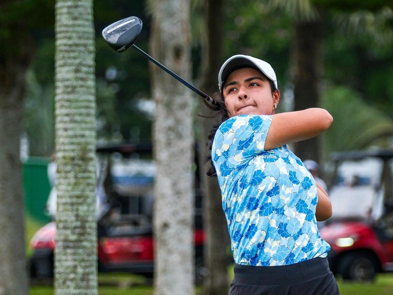 Ceerat Kang and Guntas Kaur Sandhu finish inside top 10 after second round in the Malaysia Ladies Golf in Selangor, Malaysia, on Wednesday.  Photo credit: IGU