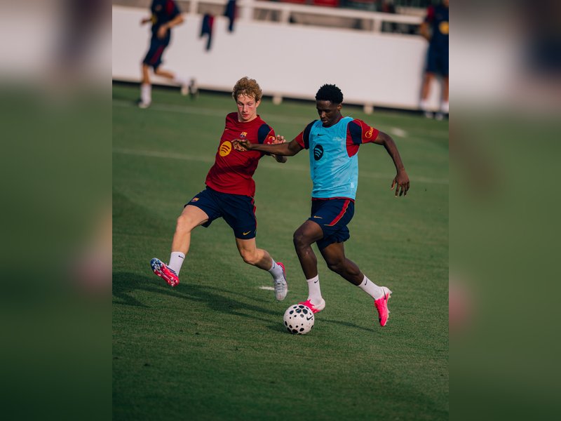 FC Barcelona weigh more transfer moves as title defence approaches with the start of the La Liga 2026-27 season only a few weeks ahead. Photo credit: FCB/X