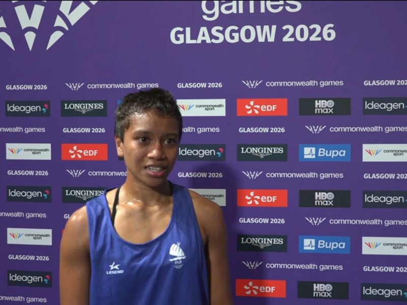 Fiji's Jasmine Daunakamakama boxes her way to historic medal in Women's 57kg at the Commonwealth Games 2026 at Glasgow on Wednesday. Photo credit: glastgow2026.com