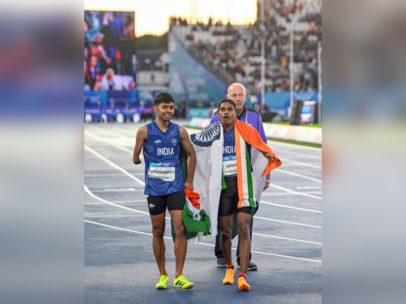 CWG 2026: HM Amit Shah hails Gavit-Basil's historic 1-2 finish, lauds Sreeshankar