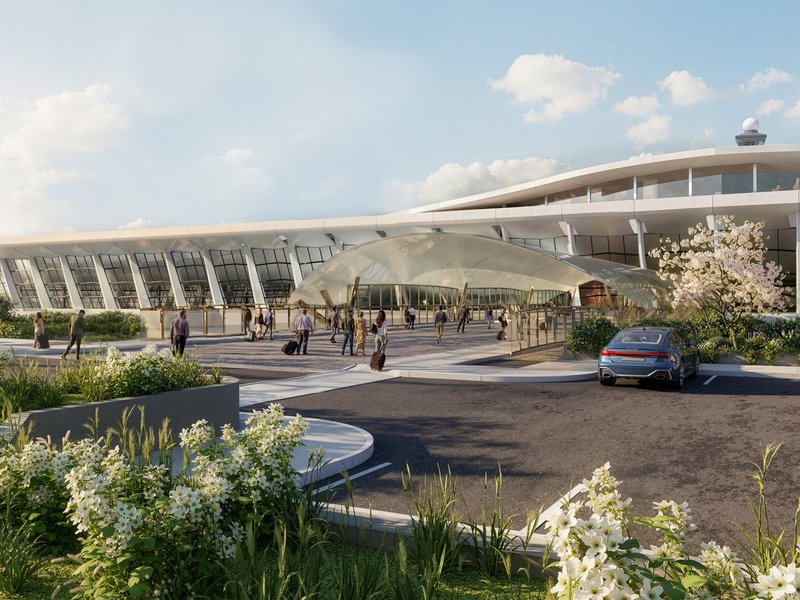 'We're going to make it the best': Trump unveils massive Dulles airport makeover