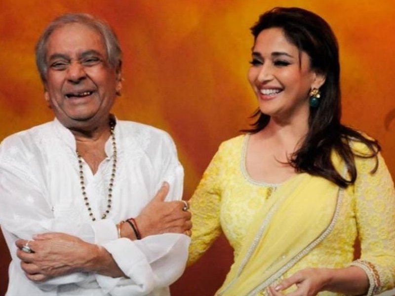 Madhuri Dixit remembers dance legends Pandit Birju Maharaj, Saroj Khan on Guru Purnima: 'Thank you for shaping me'