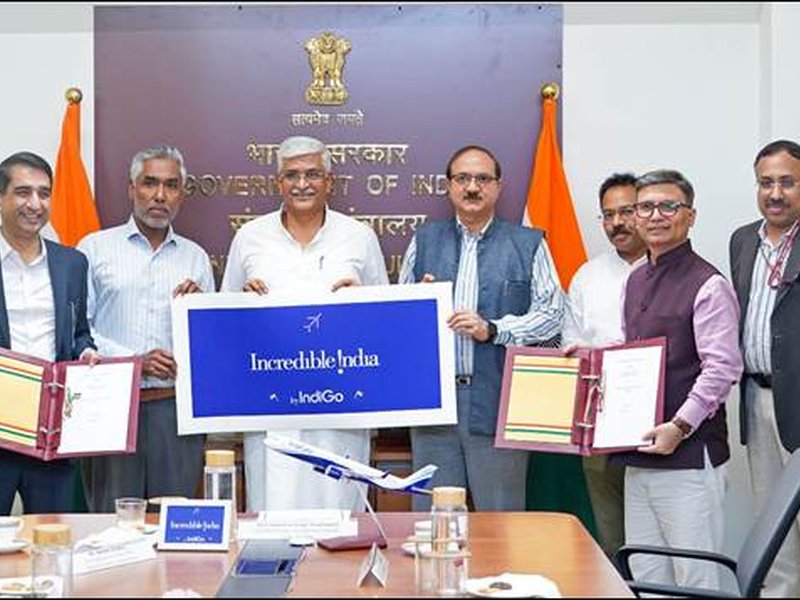 Govt signs MoU with IndiGo to showcase India as tourism destination