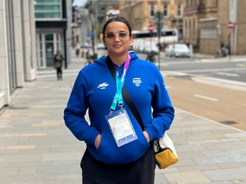 Seema wins bronze in Women's Discus Throw, shot putter Tajinderpal Singh Toor and distance runner Parul Chaudhary in Women's 5000m fail to medal in the Commonwealth Games 2026 in Glasgow on Thursday. Photo credit: IANS 