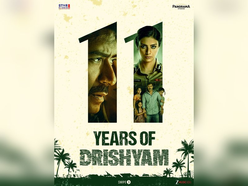Abhishek Pathak celebrates 11 years of 'Drishyam', thanks Ajay Devgn, Tabu, Shriya Saran & team