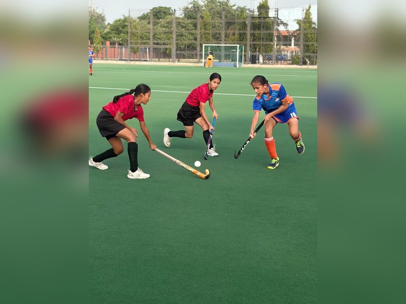 Jr & Sub-jr Women Academy C'ship: Pritam Siwach, Khalsa and Raja hockey gain big win (Credit: Hockey India)