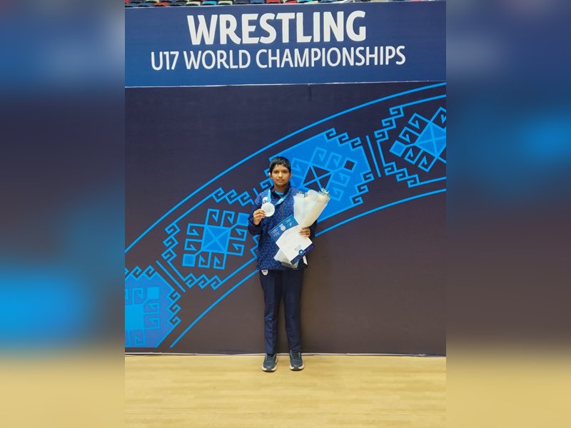 Sandhya Vishnoi, Akshara secure silver medals; Avanshika and Taniya bag bronze in 2026 U17 World Championships in in Baku, Azerbaijan, on Friday. Photo credit: WFI