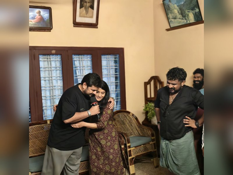 Meera Jasmine wraps up her portions in Mohanlal's 'Athimanoharam' (Photo Credit: Ashiq Usman/Instagram)