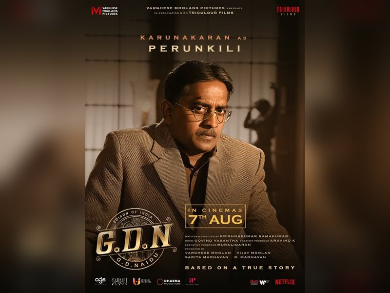 Madhavan-starrer GDN's makers reveal Karunakaran's look as Perunkili in film! (Photo:  Varghese Moolans Pictures/Instagram)