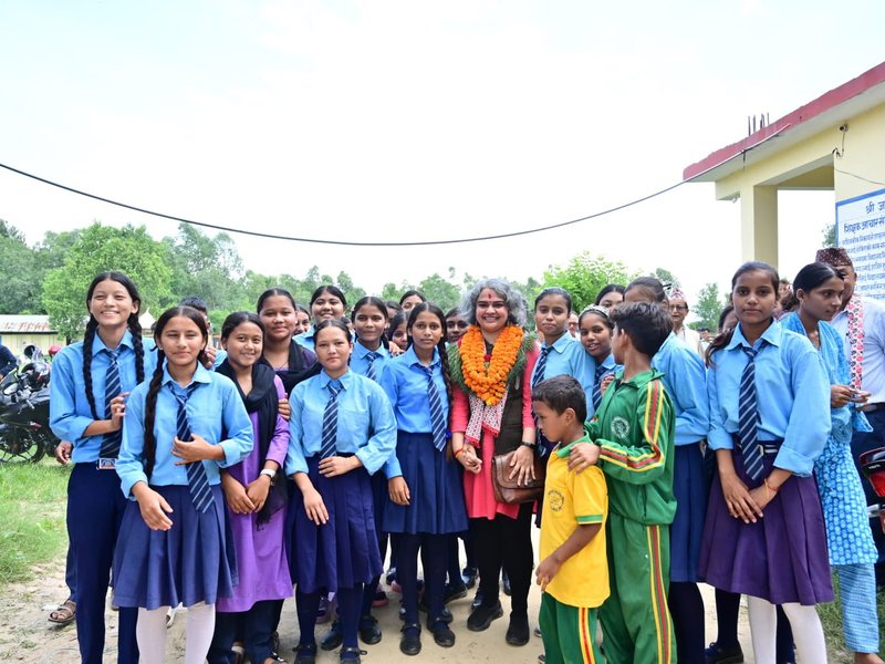 Nepal: Construction of another school building begins with Indian assistance
