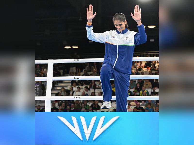 ‘There are many athletes more deserving of a biopic,’ says gold medallist Jaismine Lamboria. Photo credit: IANS