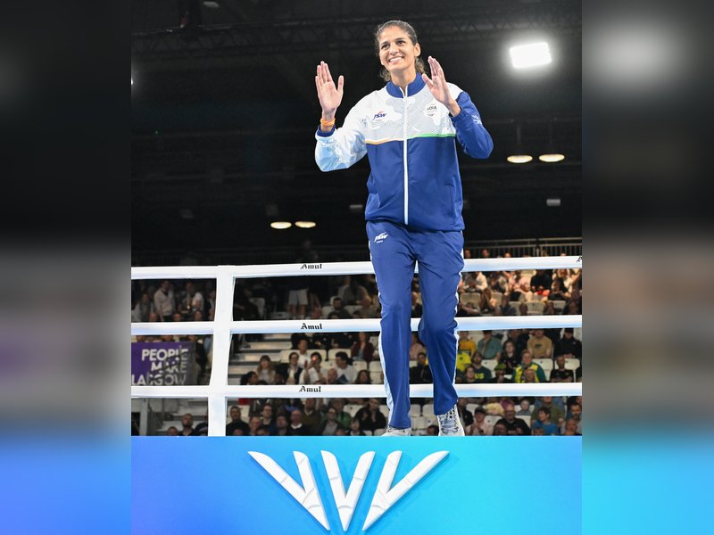 Mentally, you have to win first: Boxers Jaismine, Arundhati reveal mindset behind Commonwealth gold. Photo credit: BAI