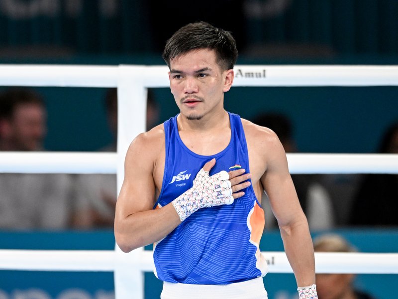 Asian Games: Jadumani Singh moves into pre-quarters after unanimous win over Nepal boxer
