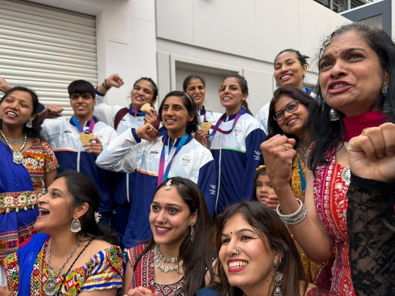 Preeti, Jaismine, Sakshi, Sachin win as India rule boxing ring with seven gold, three silver in their richest haul ever in the Commonwealth Games at Glasgow on Saturday. Photo credit: IANS 