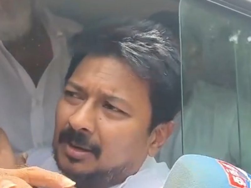 Udhayanidhi Stalin detained, taken for questioning over remarks against CM Vijay, actor Trisha