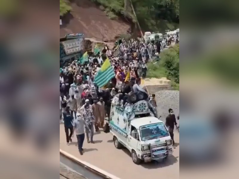 PoK unrest escalates amid allegations of Pakistani forces opening live fire on unarmed civilians in Bagh