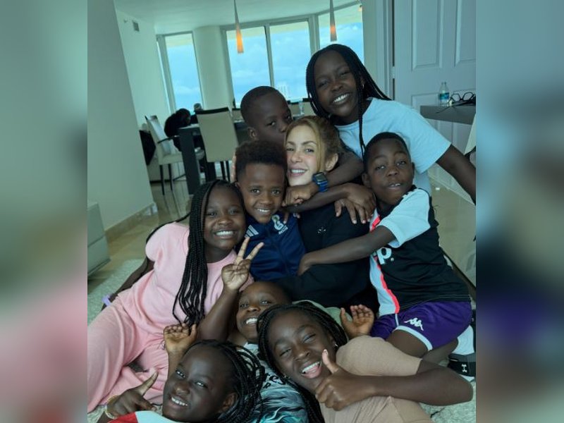 Shakira expresses love, gratitude towards young dancers from Uganda: I love you like you are children of my own