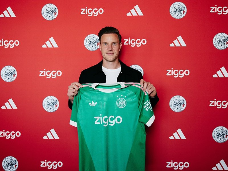 Ajax signs Marc ter Stegen on a one-year loan from FC Barcelona (Credit: Ajax FC)