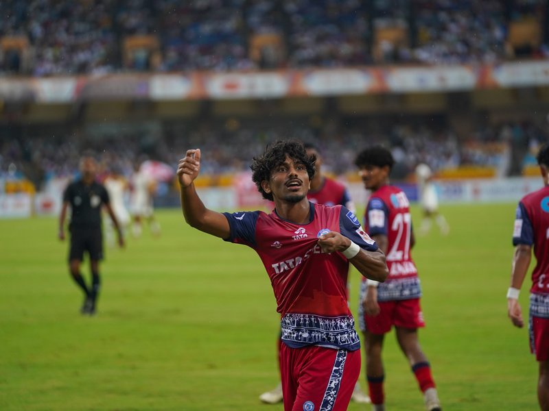 Lalrinliana Hnamte’s double helps SC Delhi secure a comeback win against Jamshedpur FC in a Group C fixture of the 135th Durand Cup which was played at the Birsa Munda Stadium in Ranchi on Tuesday. Photo credit: Durand Cup