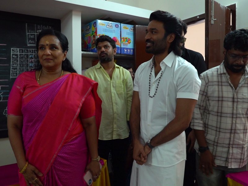 Dhanush constructs, donates a three-storied structure to the school he studied in! (Photo: IANS/PR)