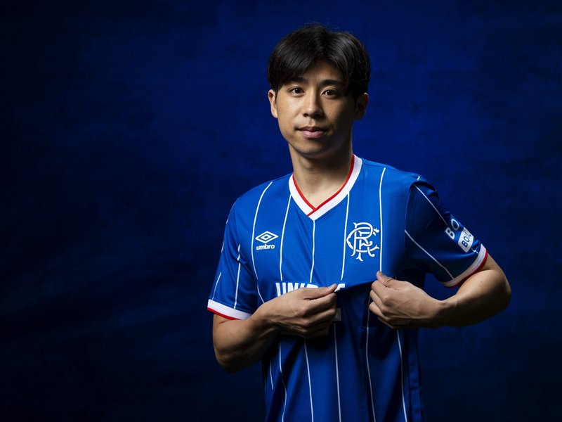 Japan’s winger Yokota joins Rangers from Hannover 96 on three year deal (Credit: Rangers FC)