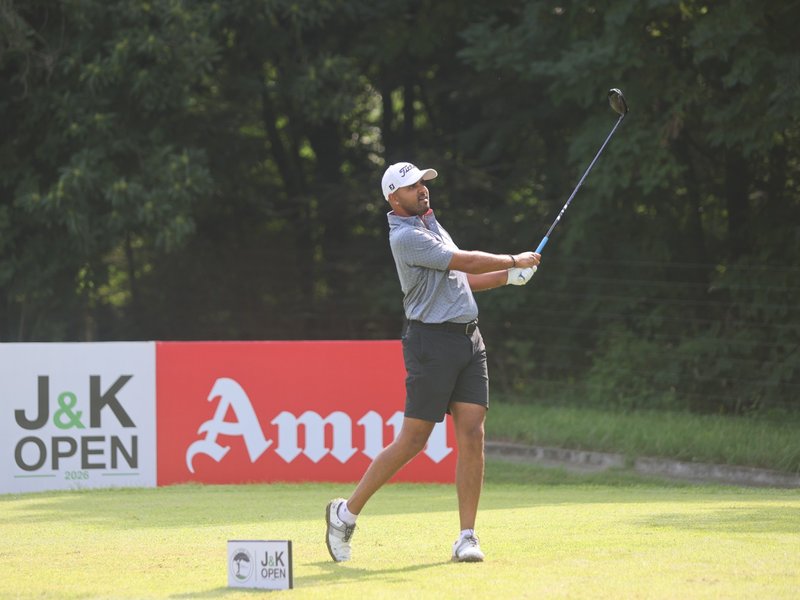 J&K Open 2026: Khalin Joshi opens commanding seven-shot lead at halfway stage (Credit: PGTI)