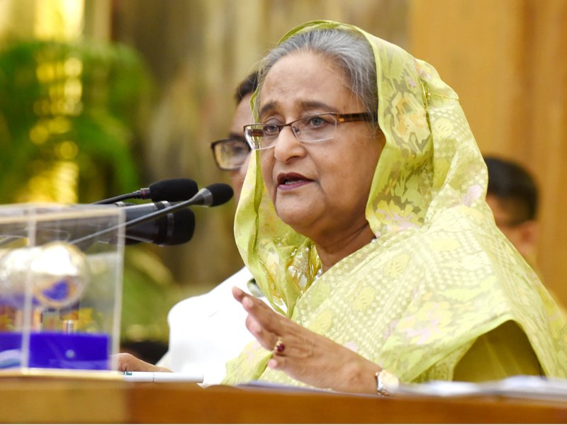 देश छोड़ने के बाद शेख हसीना का पहला लाइव संबोधन, कहा- 2024 का छात्र आंदोलन सुन‍ियोज‍ित राजनीत‍िक साज‍िश