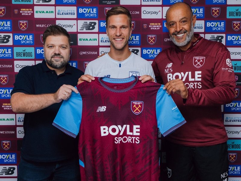 West Ham United sign Dutch defender Joel Veltman on one-year deal. Photo credit: West Ham United
