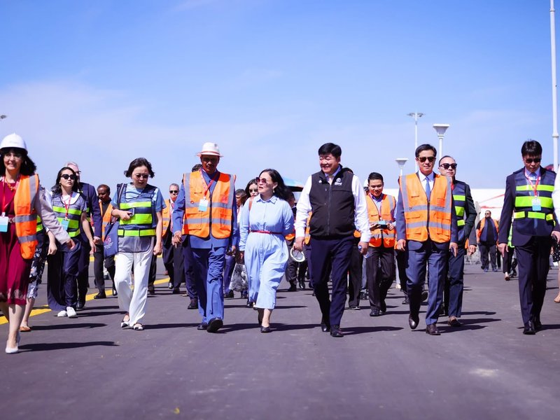 Mongolia: Indian Ambassador visits UNCCD COP17 venue