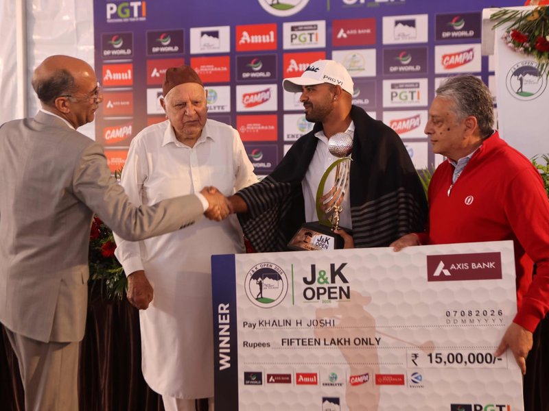 Khalin Joshi wins J&K Open, bags his second title of the season