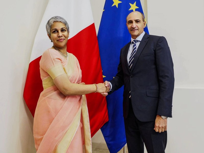 Indian Envoy meets Malta foreign minister, deepens cooperation