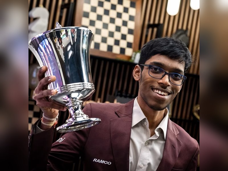 India's Rameshbabu Praggnanandhaa tops elite field to claim rapid & blitz title in Saint Louis 