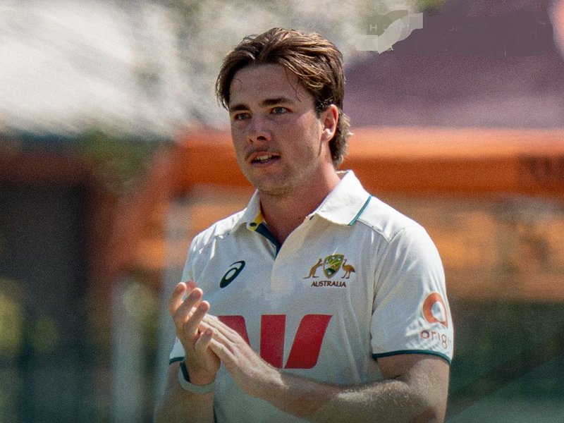 Campbell Thompson's 8-wicket haul helps Cricket Australia XI crush Bangladesh by innings and 38 runs in warm-up at Darwin on Saturday. Photo credit: cricket.com.au/X