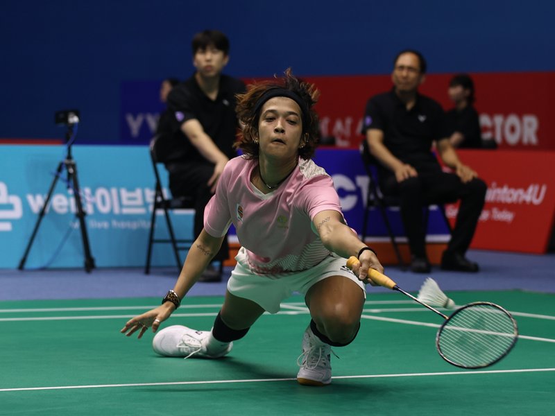 Ashmita Chaliha storms into final of Korea Masters Super 300, beating compatriot Rakshmitha Ramraj in the semifinal played at the Yi Sun-sin Gymnasium in Asan, Korea, on Saturday. Photo credit: BAI