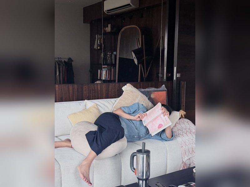 Samantha Ruth Prabhu reads maternity books as she prepares to welcome her firstborn