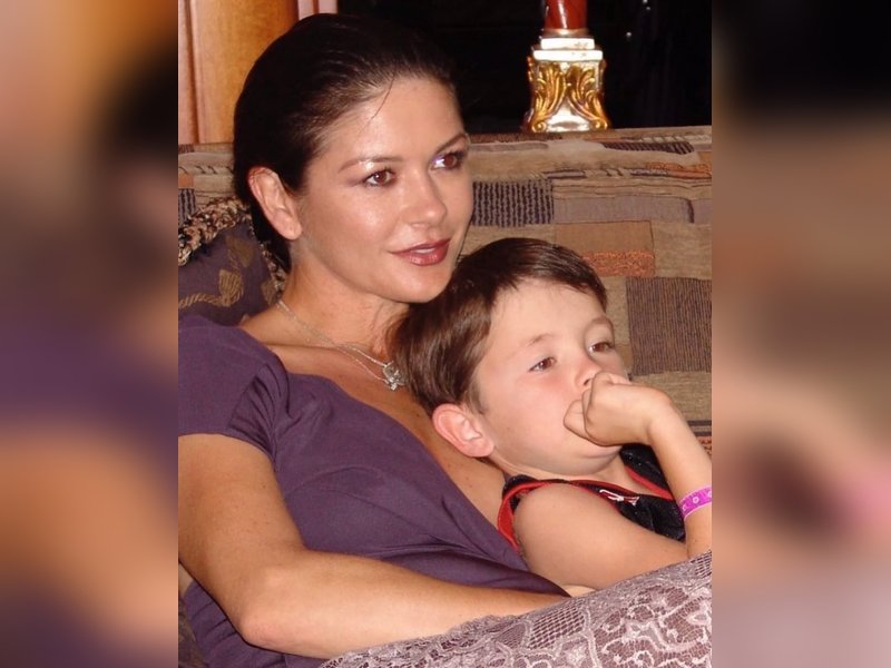 Catherine Zeta-Jones says 'You are everything to me' as son Dylan turns a year older
