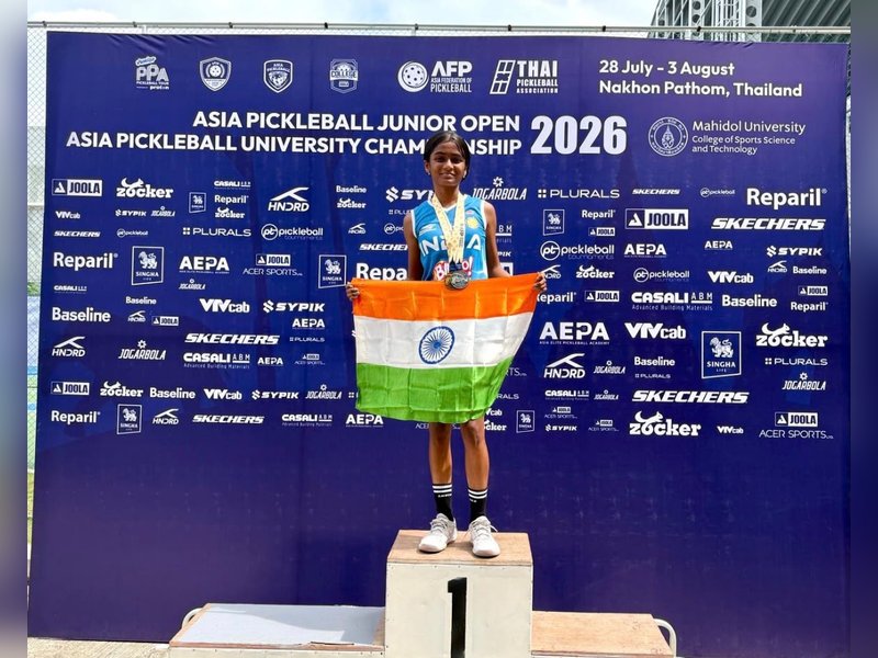 Indian junior pickleball players shine at Asian Junior Championship in Thailand, secure three medals (Credit: AFP)