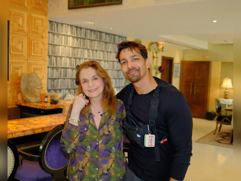 Harshvardhan Rane meets Mumtaz: The beauty only God can explain 