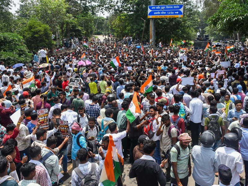 JPSC-JSSC recruitment row: Student protest continues for 19th day in Jharkhand