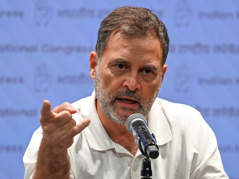 Rahul Gandhi continues to face questions over alleged dichotomy on student protests
